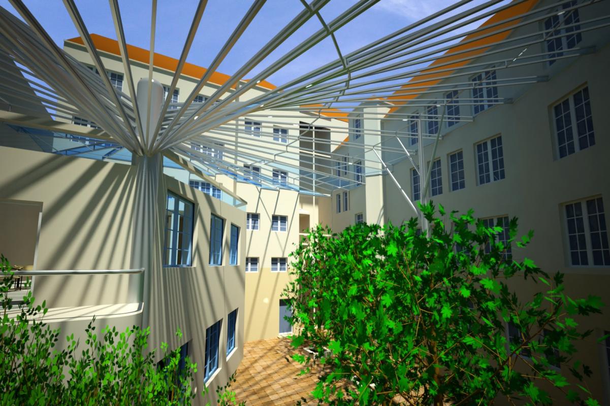 Visualization from the inside in color